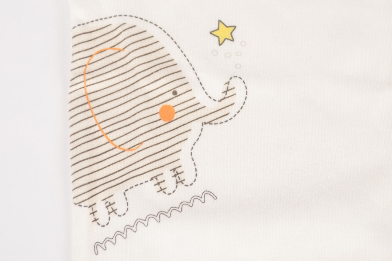 Ameelia & Co - Newborn Baby 100% Organic Cotton Elephant Clothing Set (9-pieces)