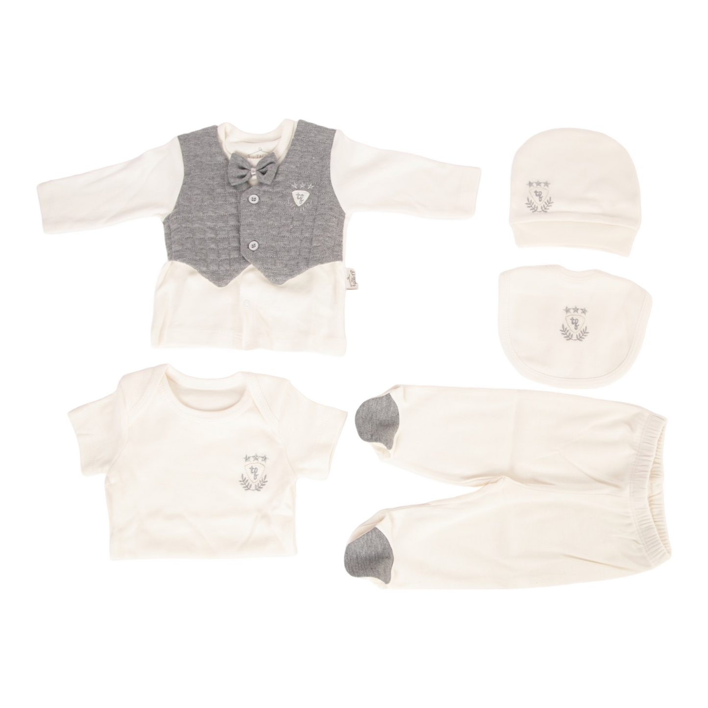 Ameelia & Co - Newborn Baby Bow Tie Set (9-piece Set)