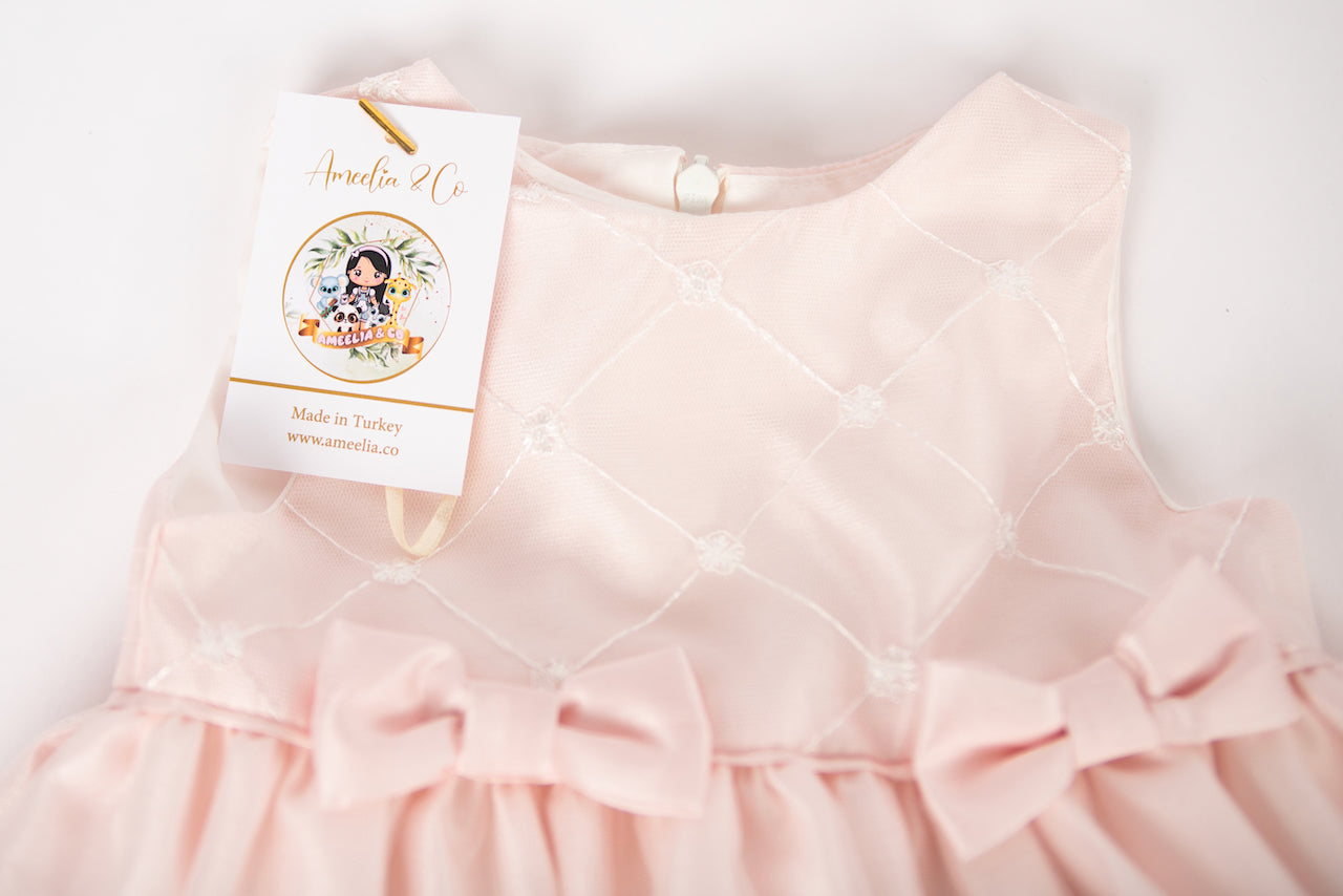 Ameelia & Co - 3-piece Baby Princess Dress (Pink Color)