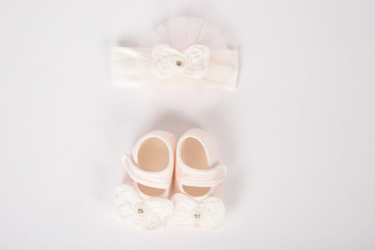 Ameelia & Co - 3-piece Baby Princess Dress (Pink Color)