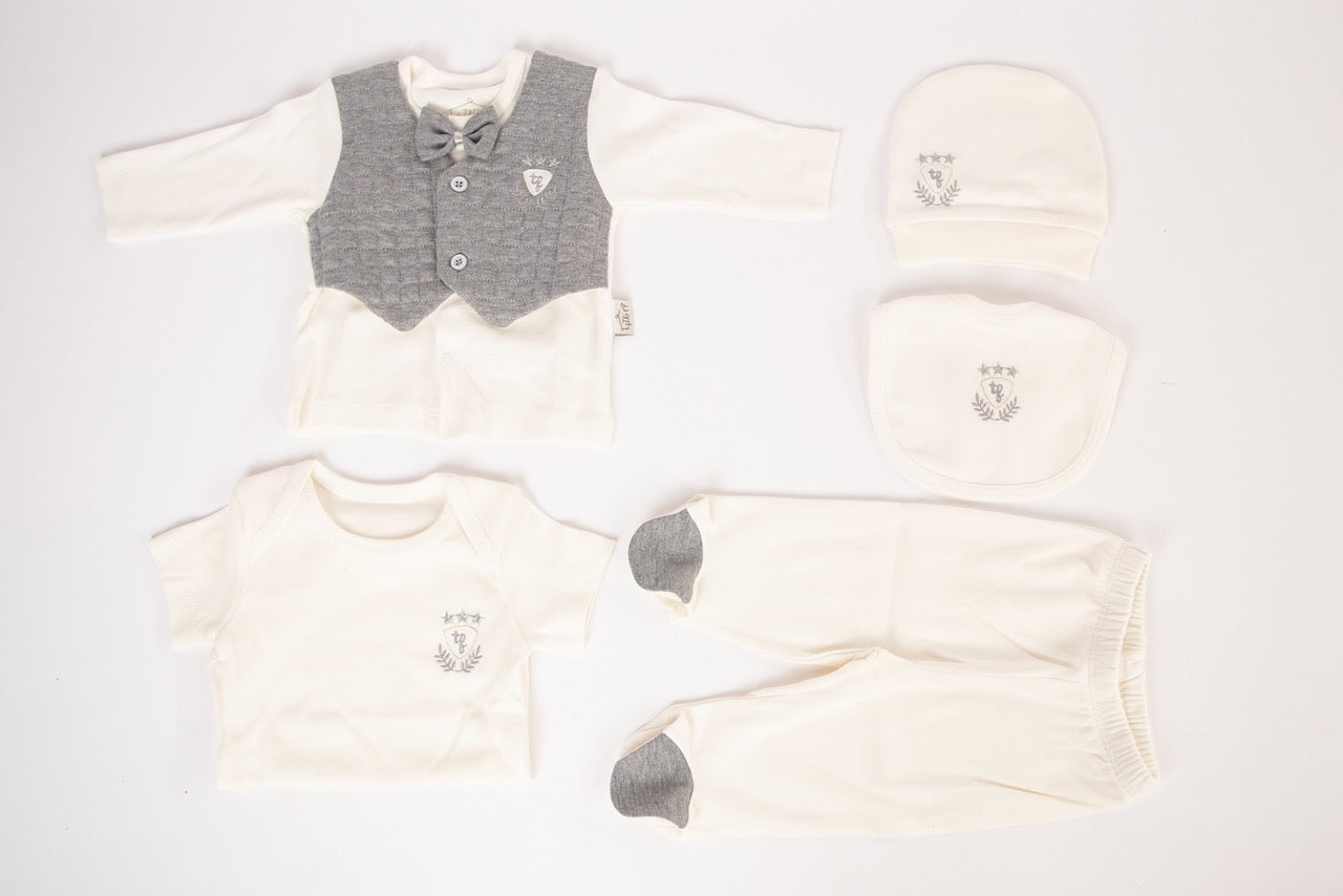 Ameelia & Co - Newborn Baby Bow Tie Set (9-piece Set)